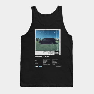 Good Kid, M.A.A.D City Album - Kendrick Lamar Tank Top